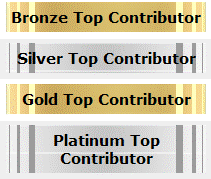 Top Contributor Ribbons