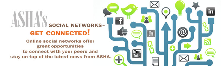 ASHA's social networks - get connected!