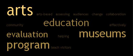 tag cloud of TIG descriptors