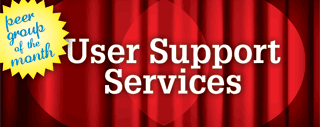 Peer Group of the Month - User Support