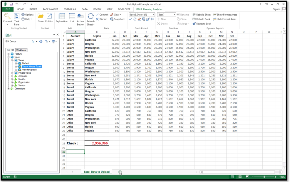 big data analytics excel