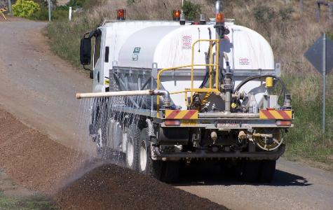 Felco fibreglass water tanker for Toowoomba