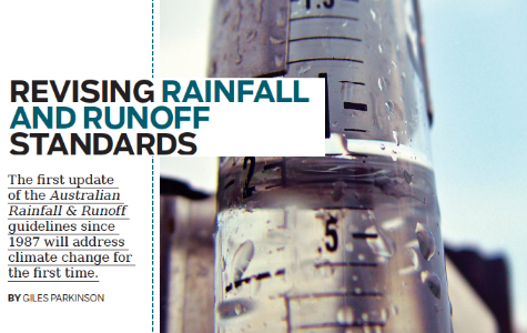 The Australian Rainfall and Runoff guidelines will be revised for the first time since 1987
