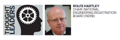 NERB Chair Rolfe Hartley discusses the need for national engineering registration