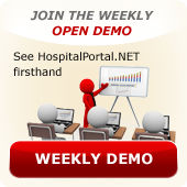 Join HospitalPortal.net Weekly Open Demo