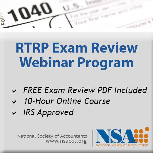 RTRP Webinar Program