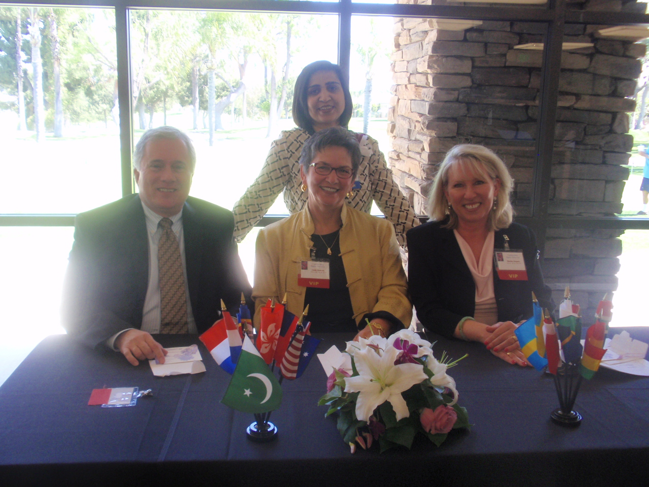Rick Martin, Senior Vice President and Chief Nursing Officer at Hoag Hospital, Linda Jenkins, Vice President of Patient Care Services and Chief Nursing Officer at St. Jude Medical Center, Martha Dispoto, Chief Nursing Officer at AHMC Anaheim Regional Medical Center and Shivi Dixit, Upsilon Beta President