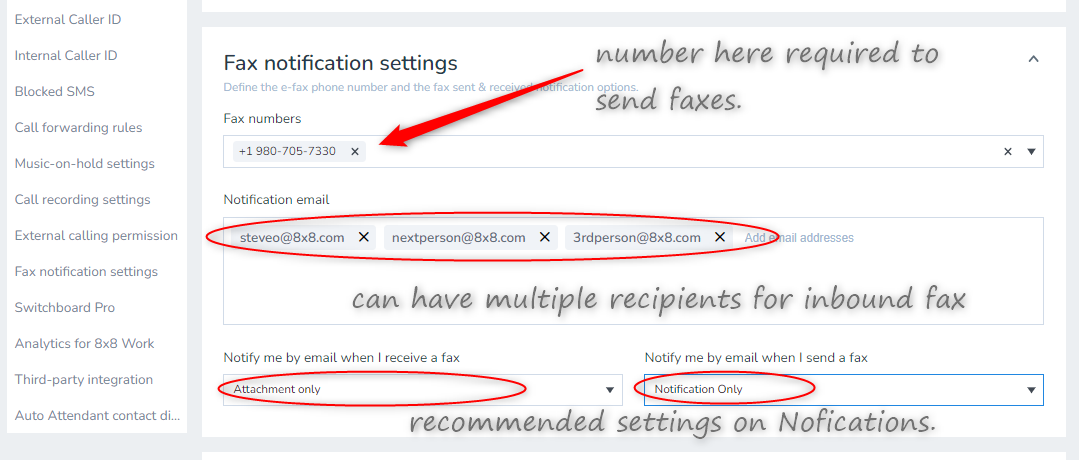 Fax setup for multiple users | Open Forum
