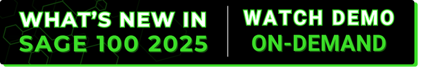 What's New in Sage 100 2025 Demo On-Demand