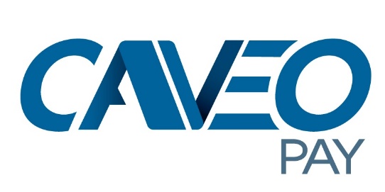 A blue and white logo