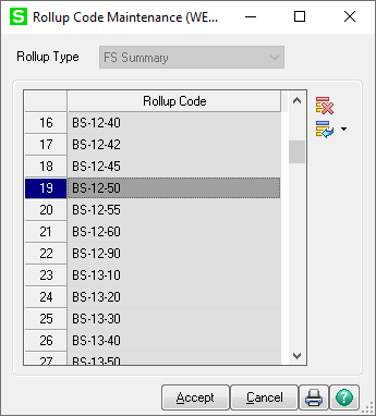 Rollup Code