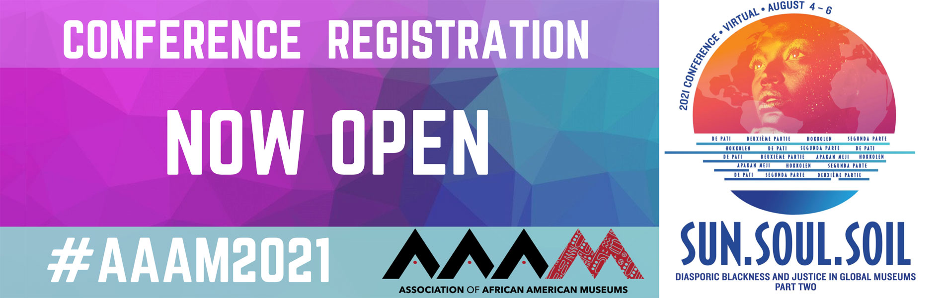 AAAM conference registration