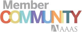 AAAS Member Community logo. This will take you to the homepage