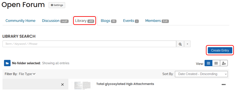 Add a Resource to the Library