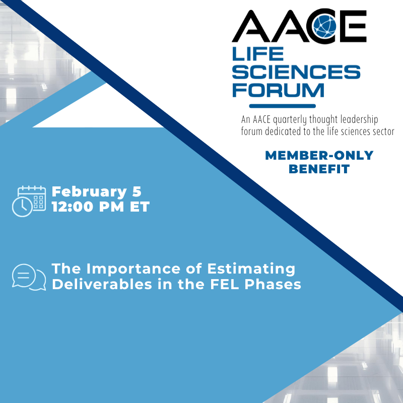 Register for the AACE Life Sciences Forum - February 5