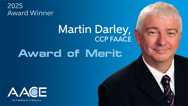 Martin R. Darley, FAACE Named Award of Merit Recipient