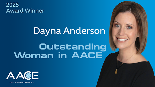Dayna Anderson Named Outstanding Woman in AACE International