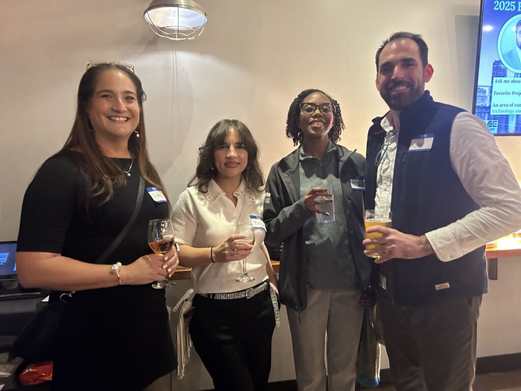 Attendees at Delaware Valley Future Leaders Happy Hour