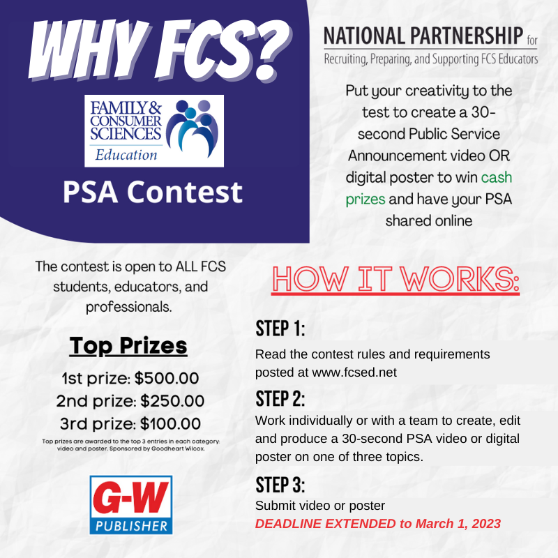 PSA Contest 2023 FCS Education