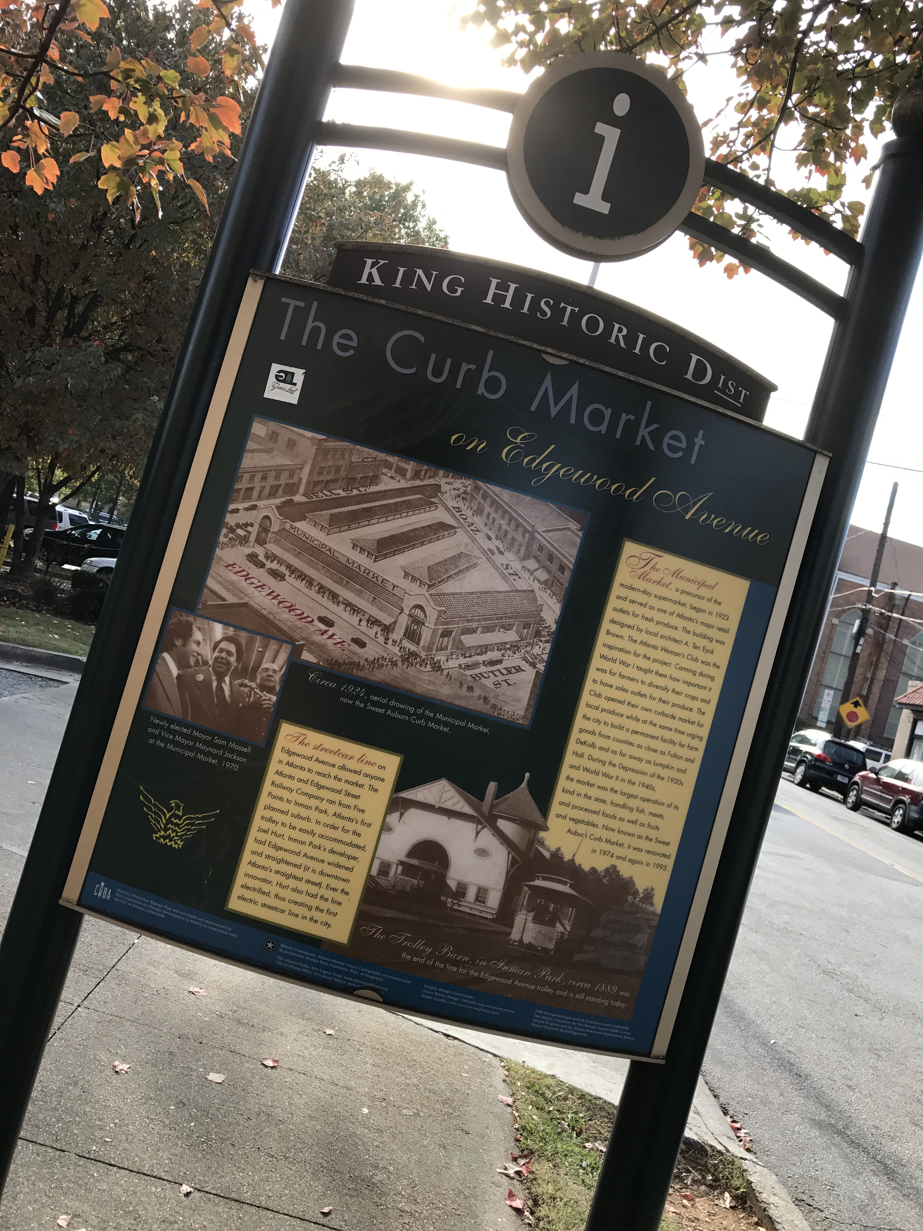 Curb Market Sign
