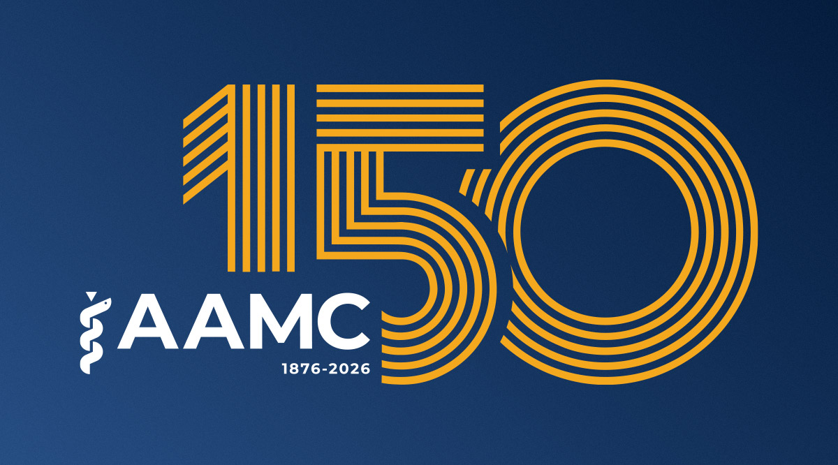aamc 150th anniversary logo