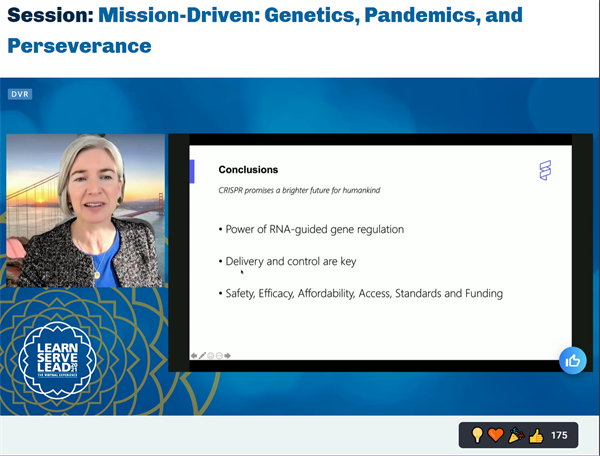 Learn Serve Lead 2021 - Jennifer Doudna, PhD - Opening Plenary Speaker