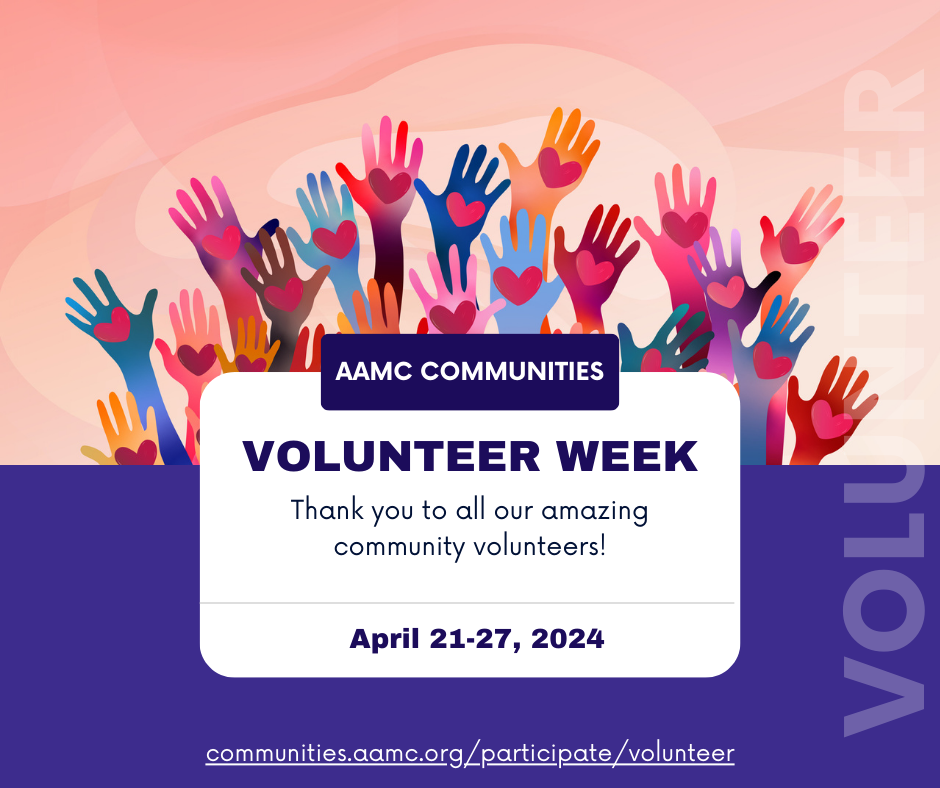 National Volunteer Week graphic