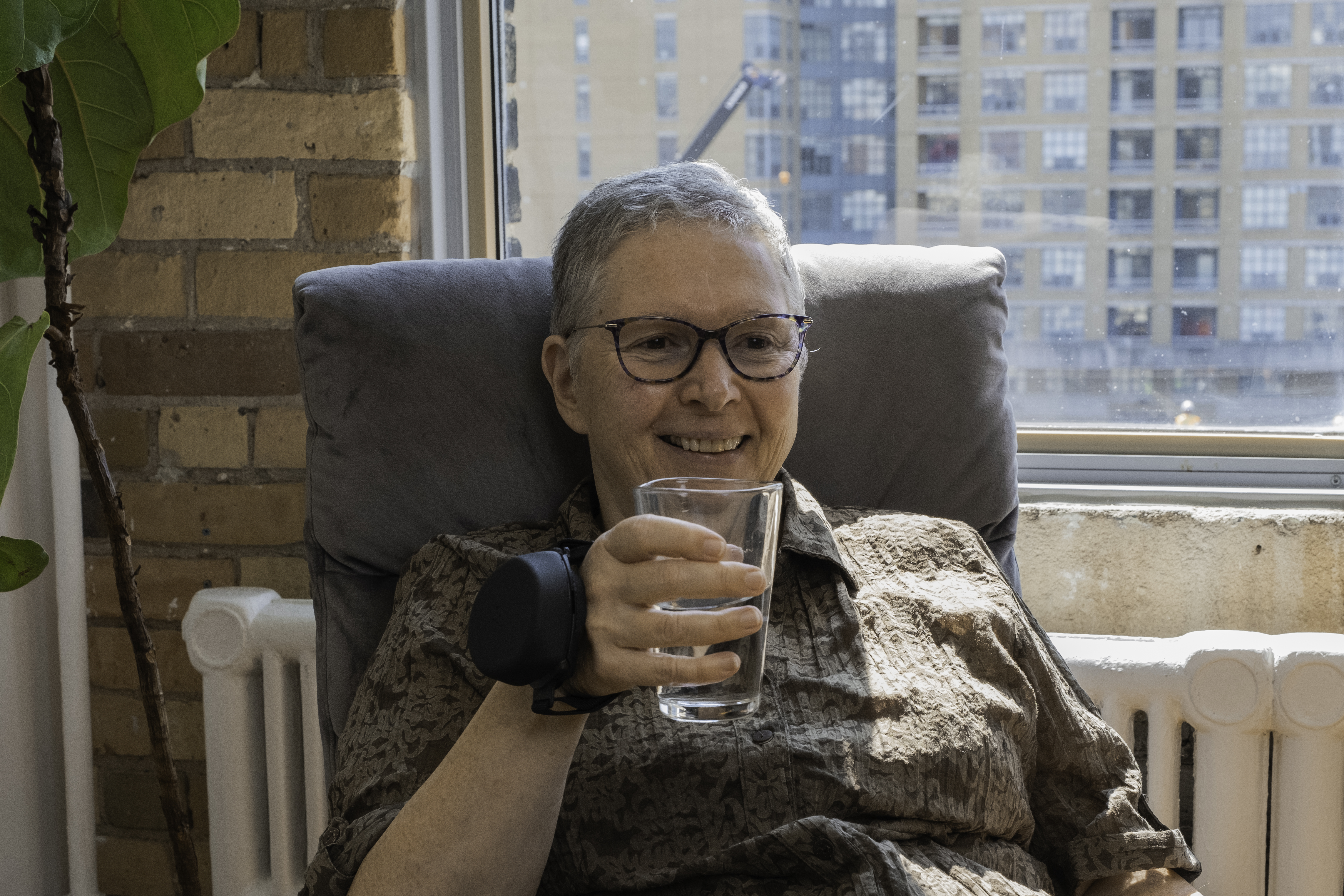 Katherine using Steadiwear