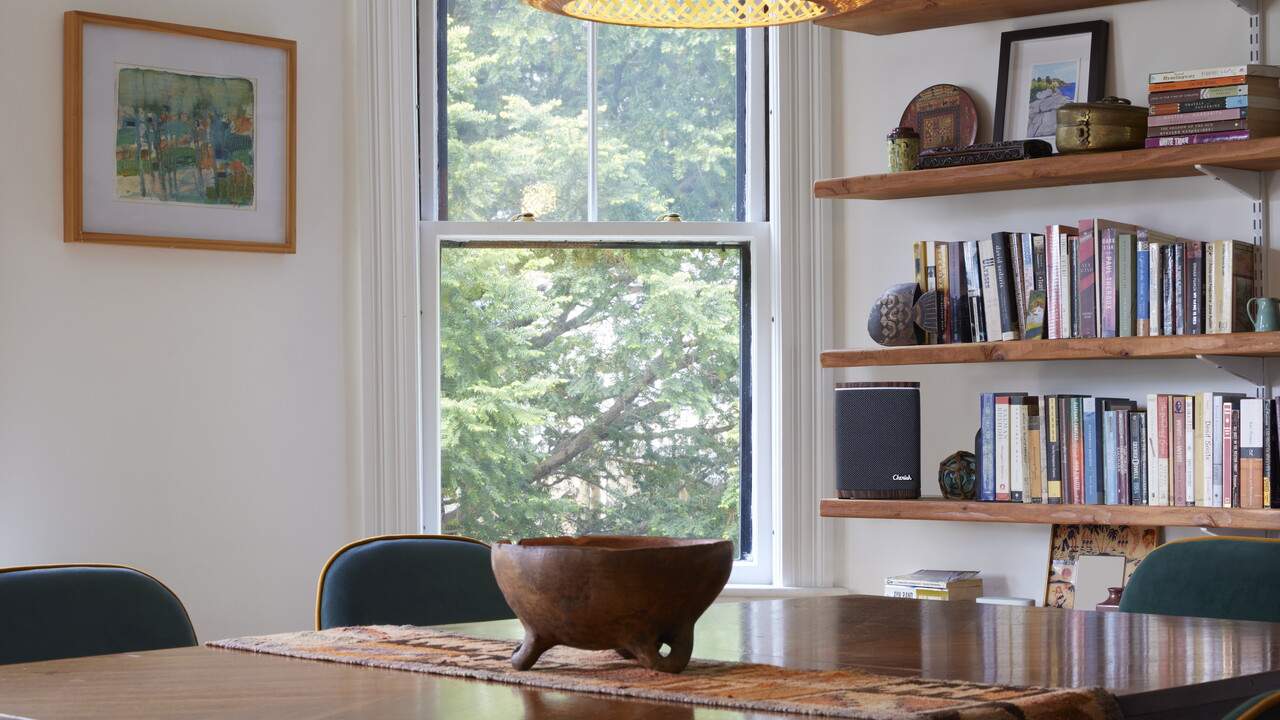 Cherish Home Hub in dining room context