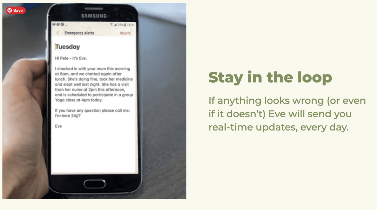 Eve app screenshot 3