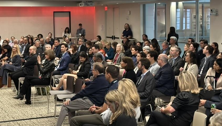 The audience listens to a speaker at the 2025 ATC Summit.