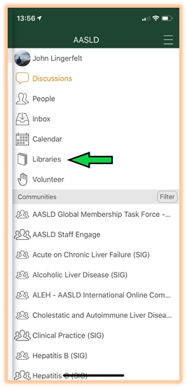 Library Button