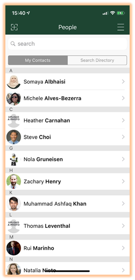 Contact List