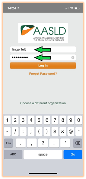 Enter Credentials