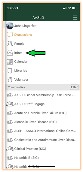 Inbox Button