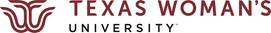 Horizontal TWU logo in maroon and black