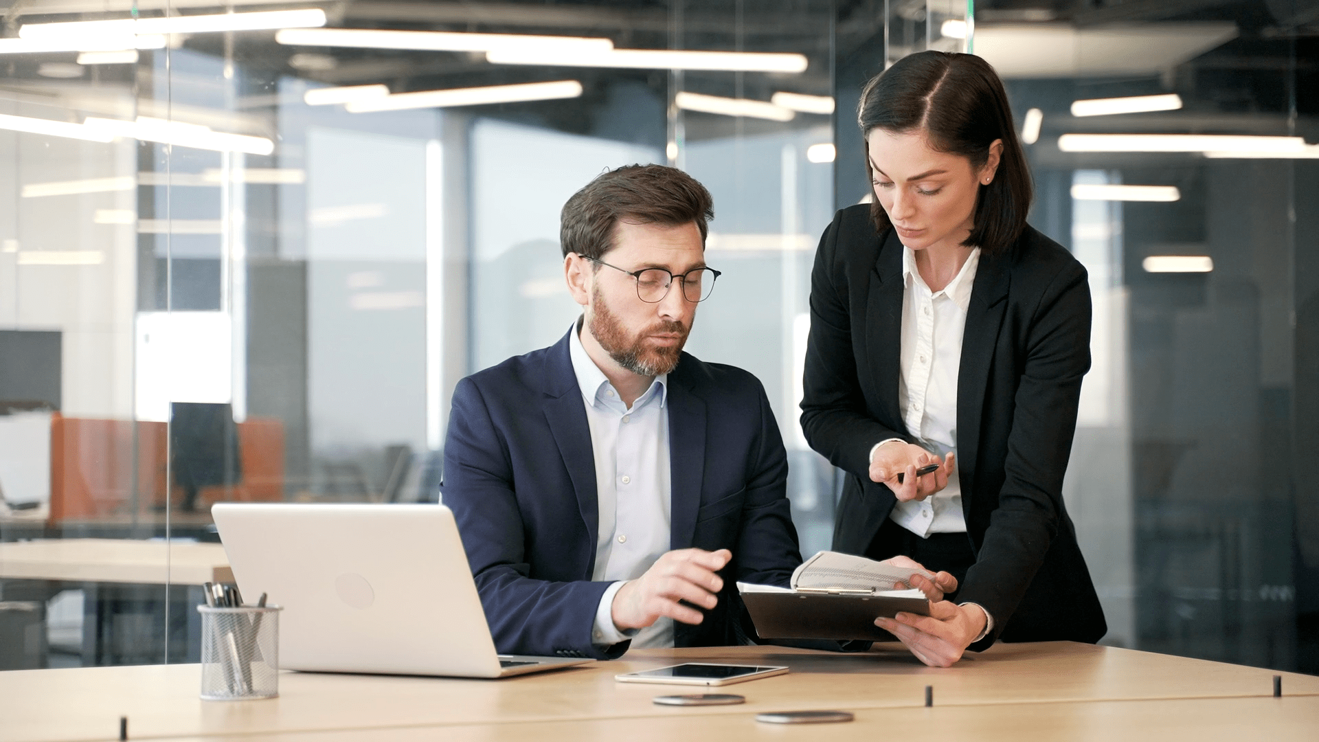 Professional using laptop for online learning and virtual networking