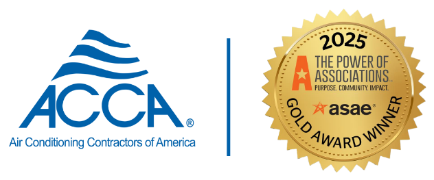 ACCA and ASAE Gold Circle Award Logos