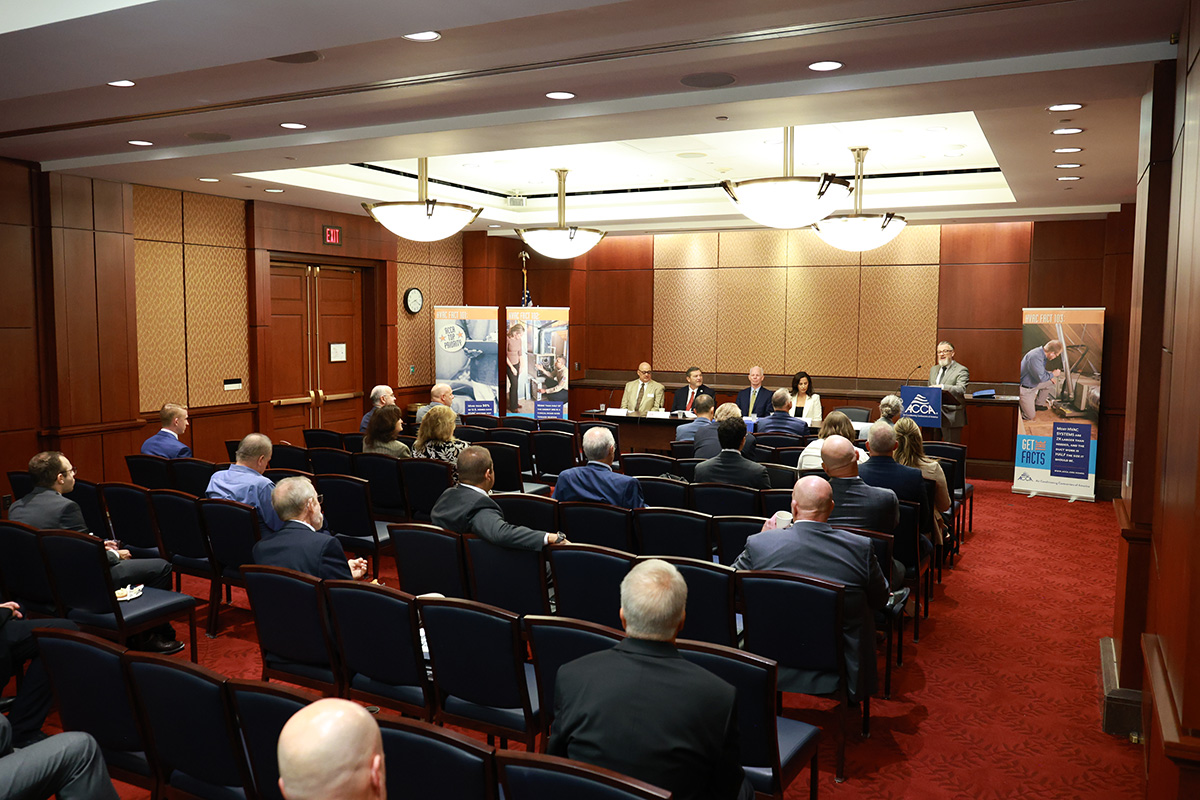 ACCA members meeting with lawmakers at Advocacy Day