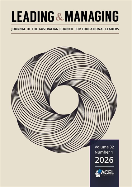 Leading and Managing Vol 32 Number 1 cover