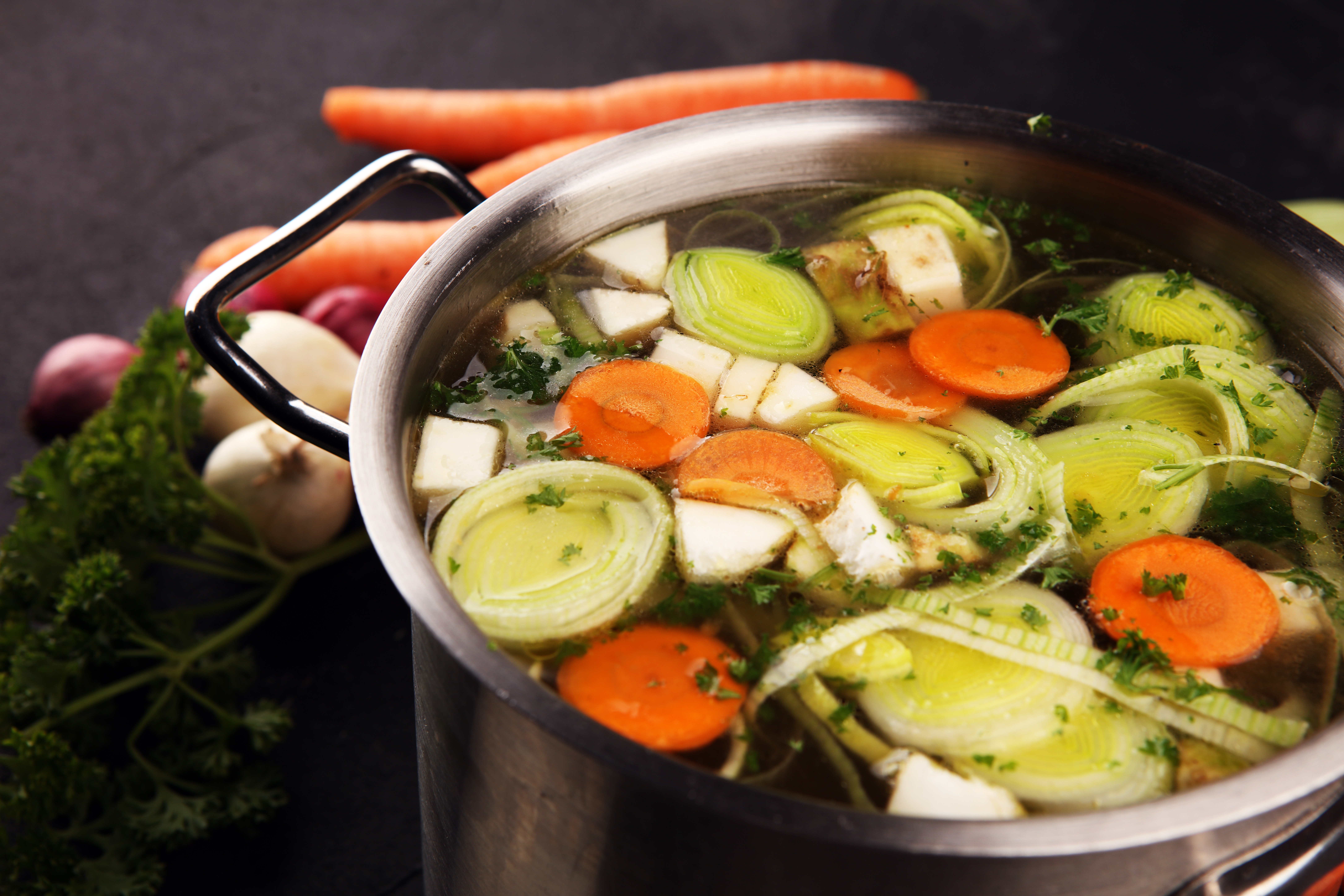 Homemade Vegetable Stock