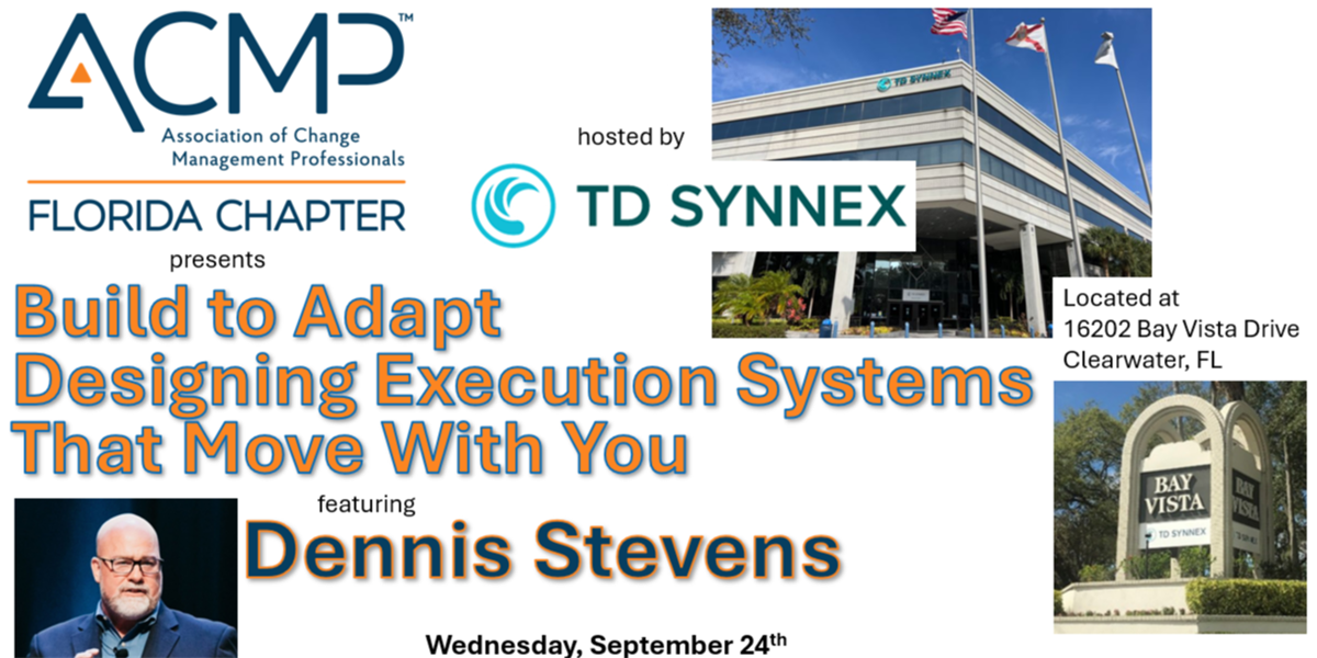 Built to Adapt: Designing Execution Systems That Move With You - ACMP ...