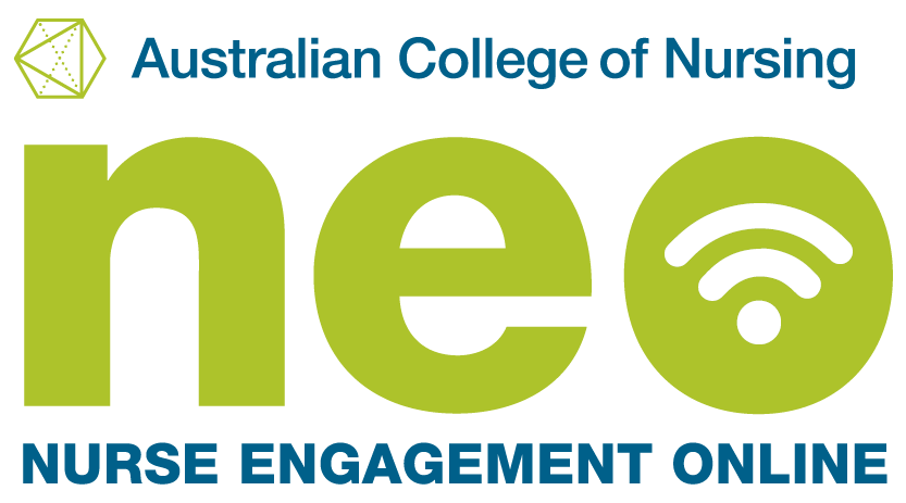 Nursing Engagement Online logo. This will take you to the homepage