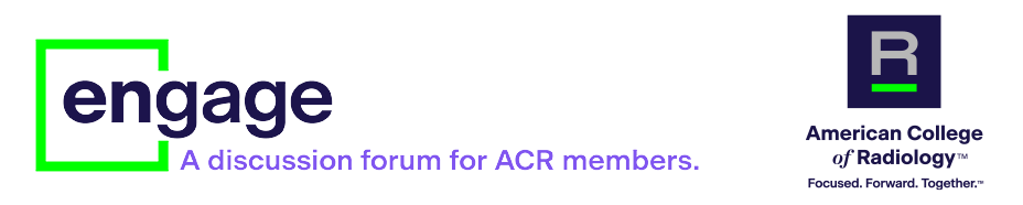 American College of Radiology logo. This will take you to the homepage