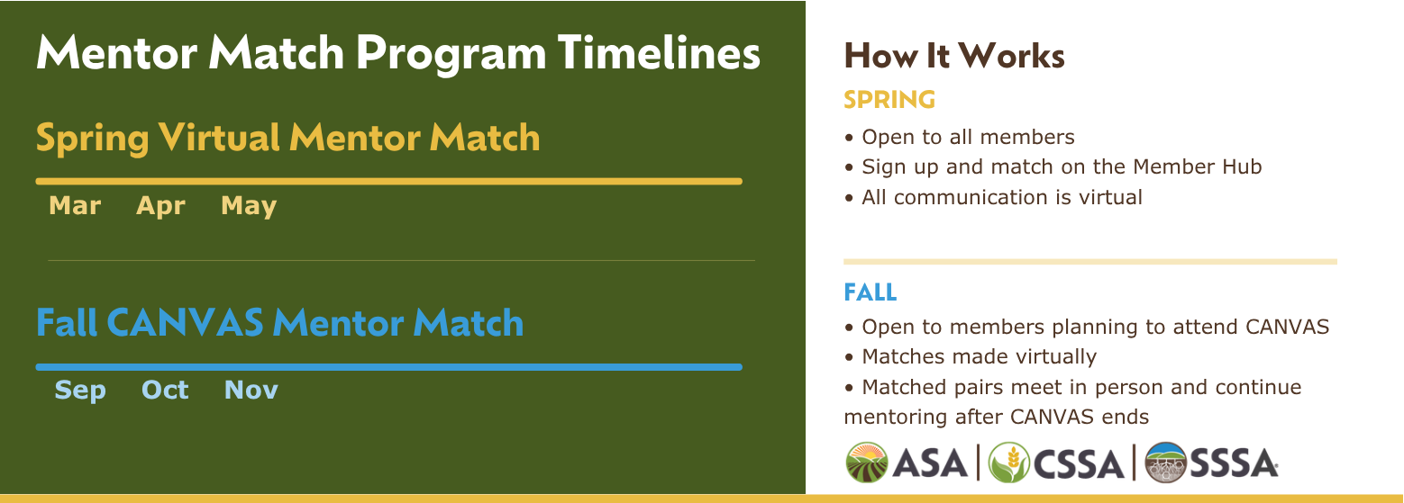 Mentor Match Program Timeline