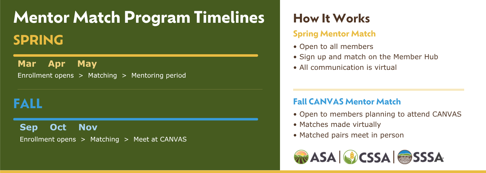 Mentor Match Program Timeline