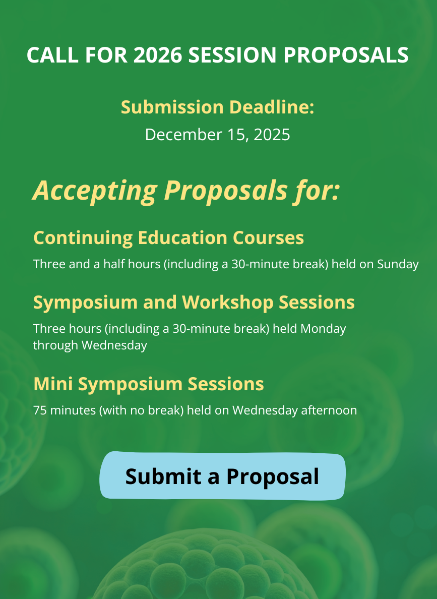 Session Proposals for 2026 Close December 15!