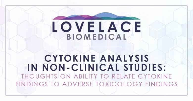 Cytokine Analysis in Non-clinical Studies