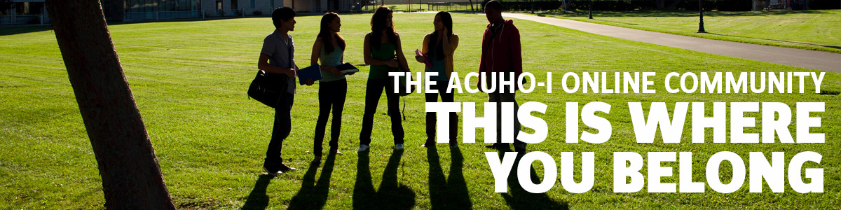 This is where you belong.