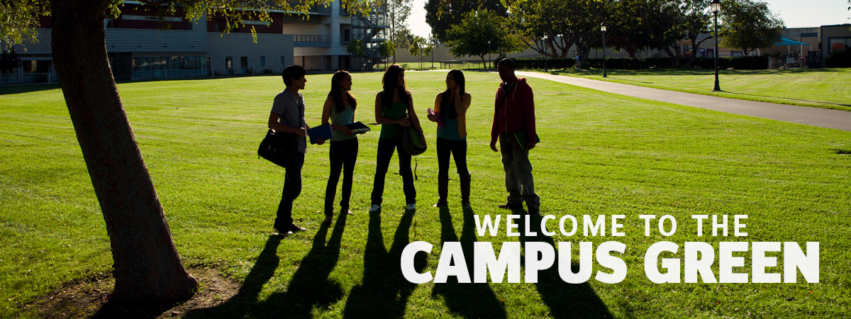 Welcome to the campus green
